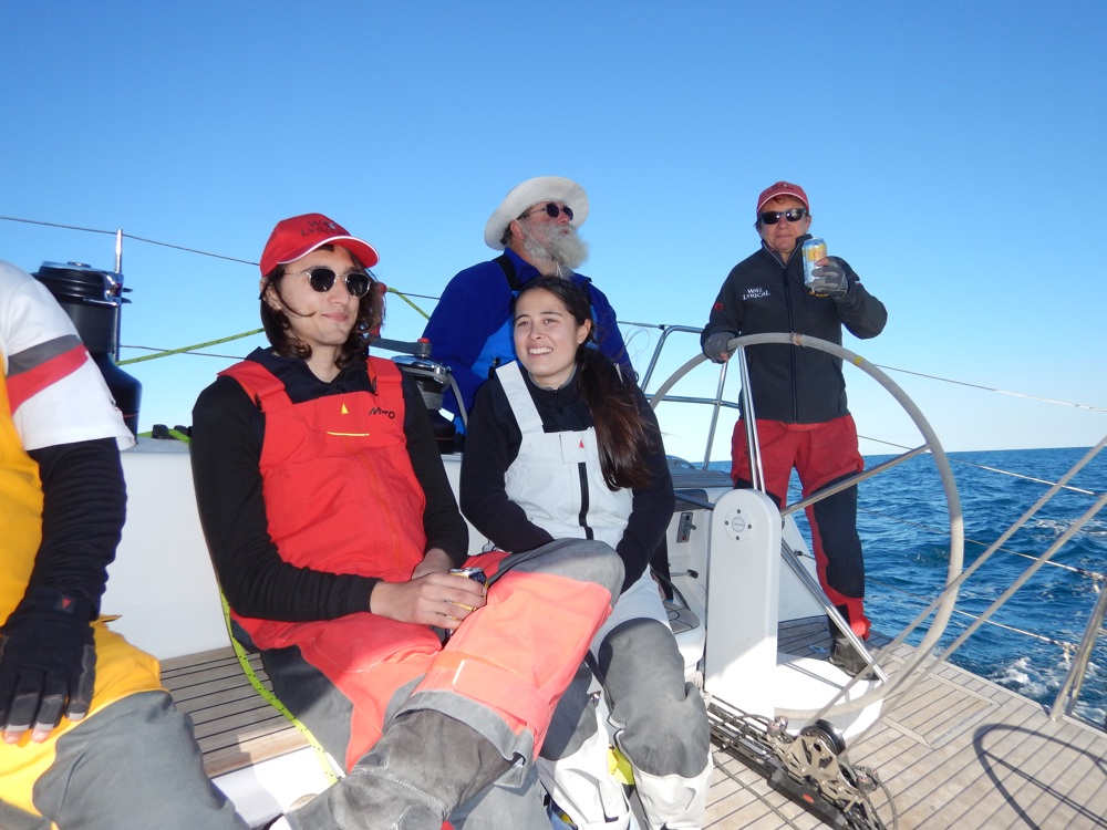 Afternoon of Day 3 on Wax Lyrical - 75 miles to go       