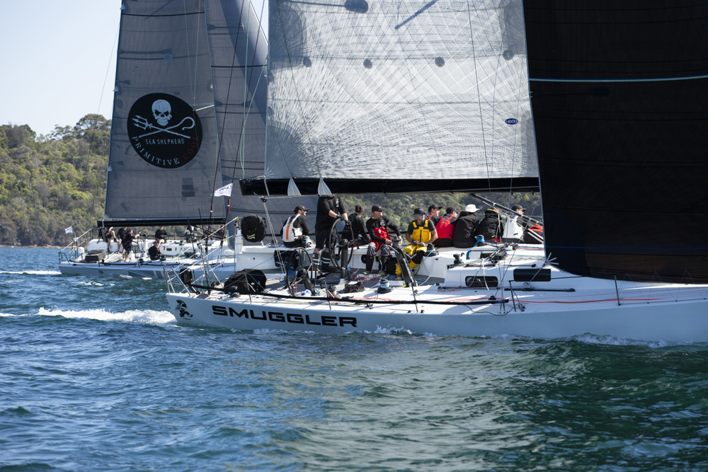 Smuggler with Primitive Cool in the background soon after the start
