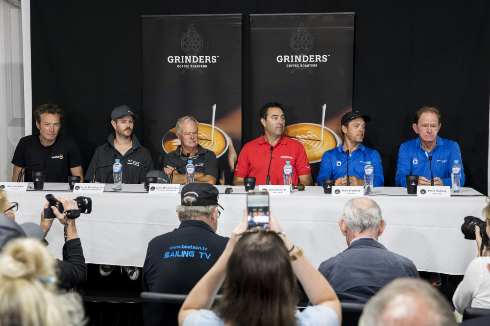SAILING - Grinders SOLAS 2018 Big Boat Challenge - Cruising Yacht Club of Australia - 11/12/2018
ph. Andrea Francolini

PRESS CONFERENCE