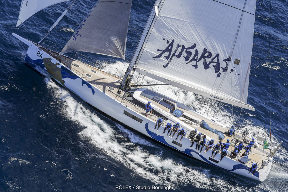 Race Start APSARAS, Sail n: HKG2384, Owner: Li Jian, State/Nation: HONG KONG, Design: Advanced A 80