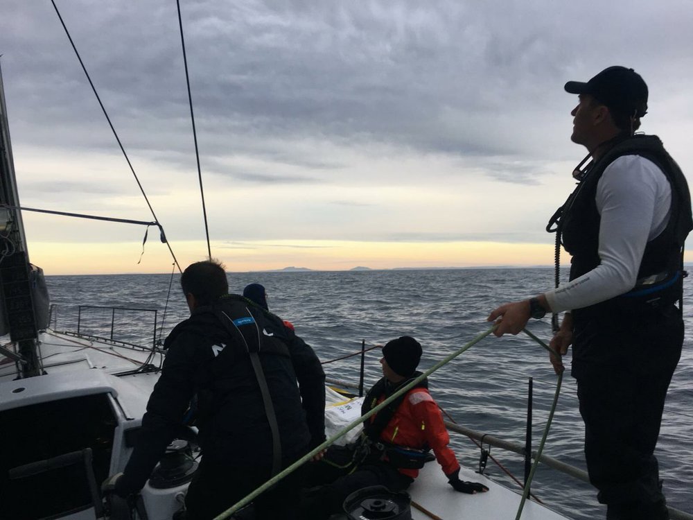 Naval Group early on Day 3, about 20 miles off Bicheno on Tasmania's East Coast