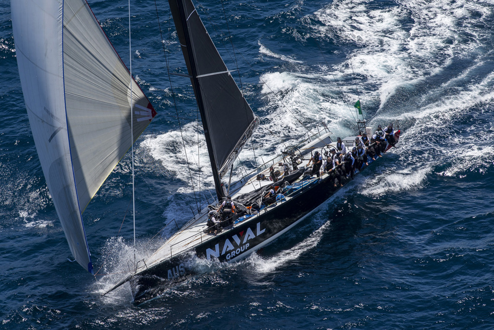 2018 Rolex Sydney Hobart yacht race start in Sydney, Australia - Dec 26th, 2018