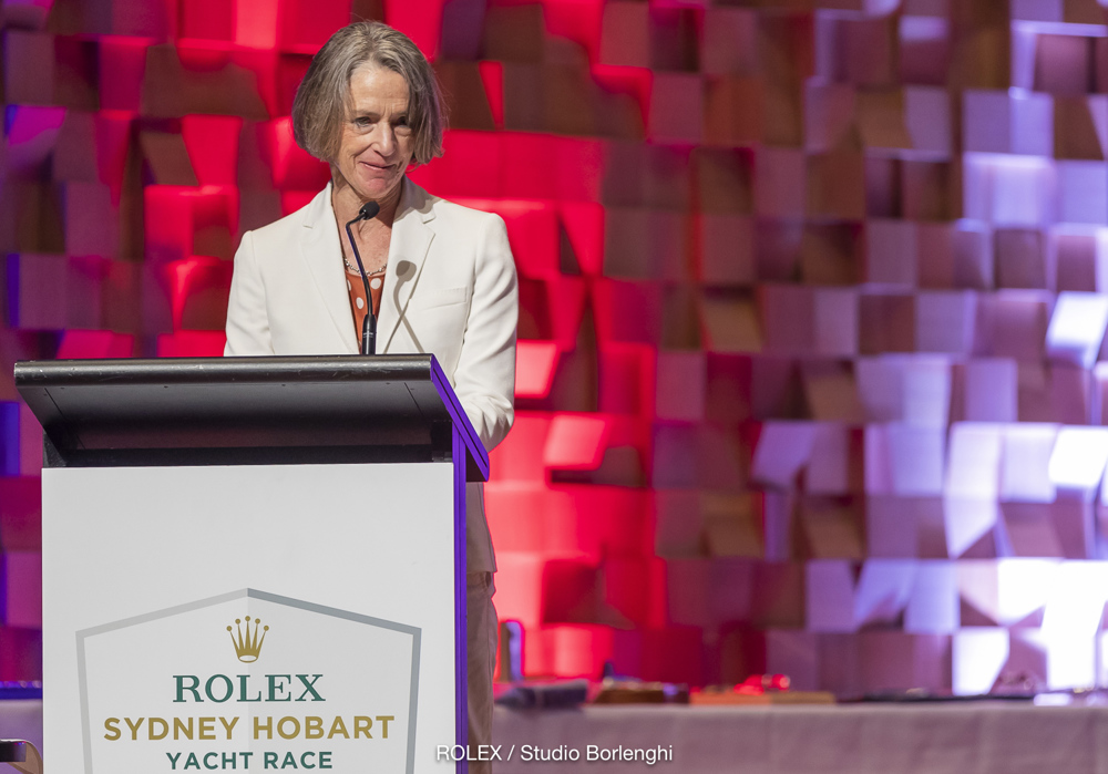 Prizegiving ceremony - Her Excellency, the Governor of Tasmania, Professor Warner, A.M.