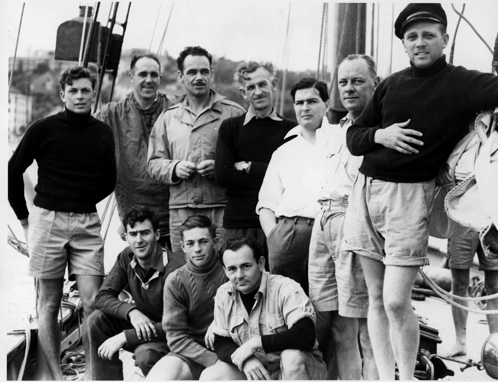 Mistral crew - 1946