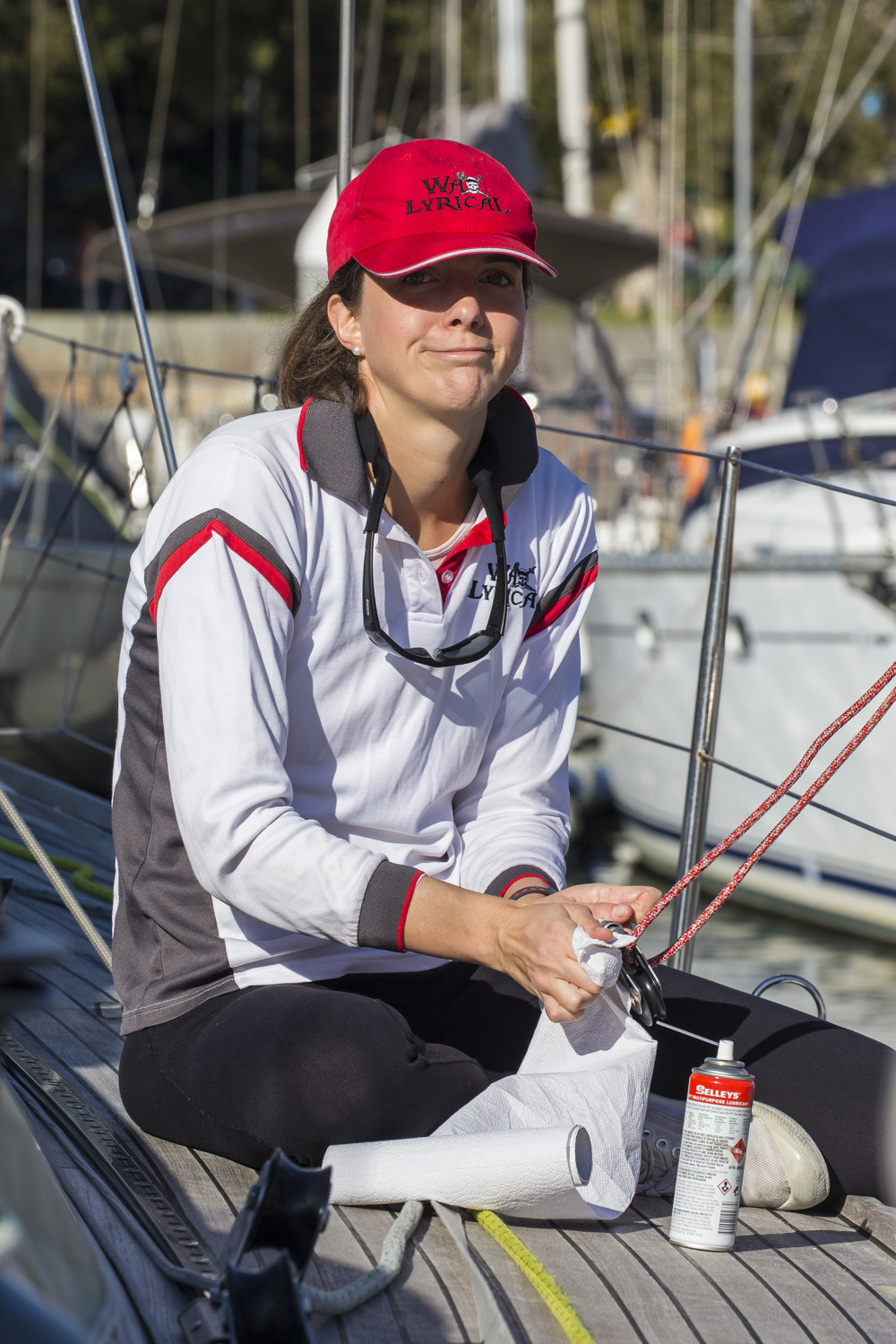 Last minute preparations on Wax Lyrical