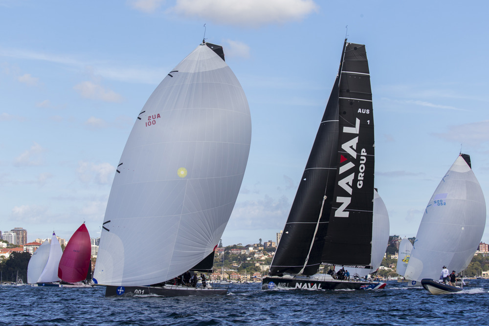 Ichi Ban leading Naval Group shortly after the start