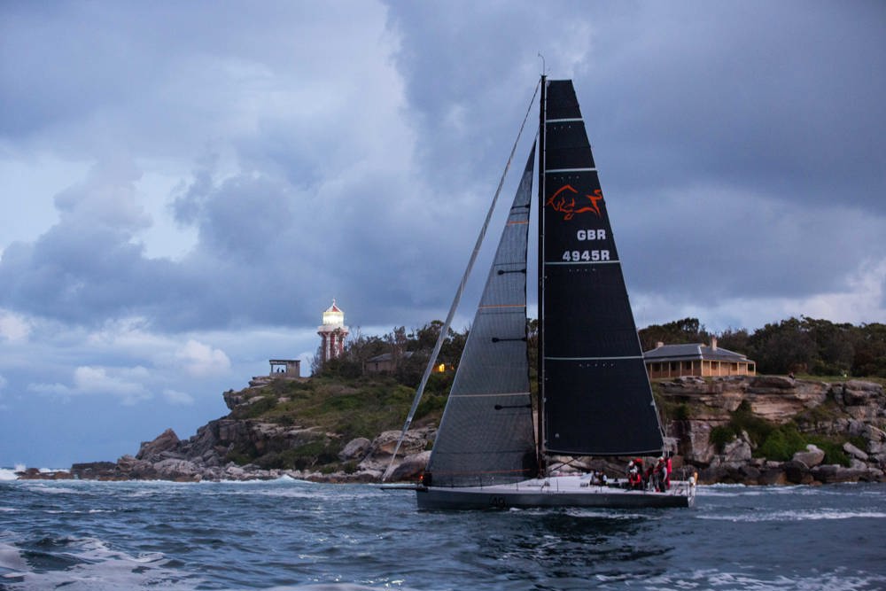 Maverick exiting Sydney Harbour