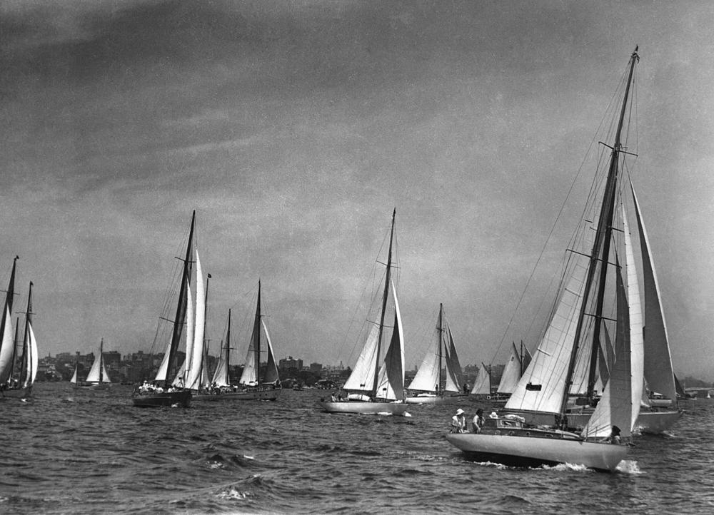 1946 Sydney Hobart Yacht Race start