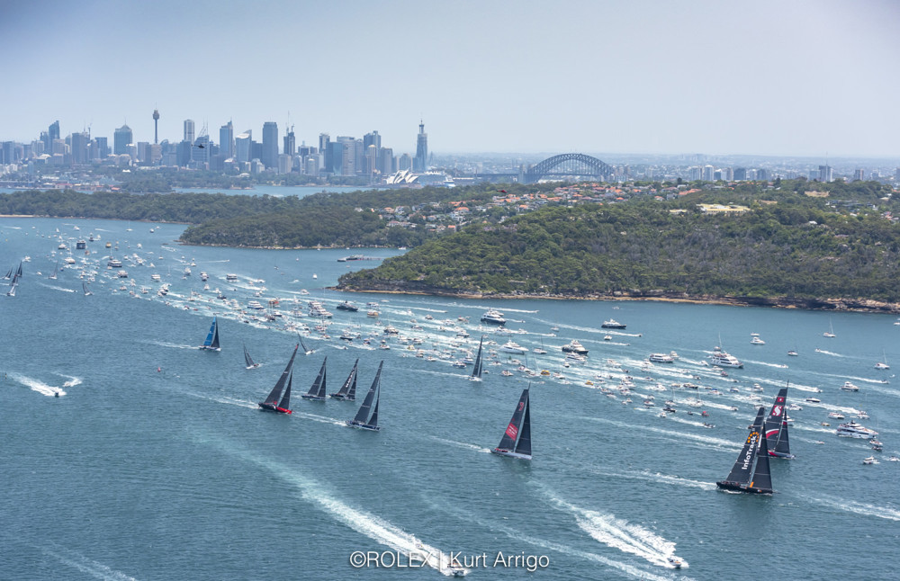 Start of the 75th Rolex Sydney Hobart Yacht Race