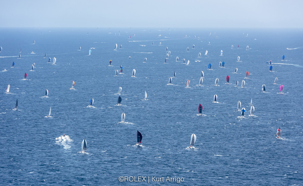 Start of the 75th Rolex Sydney Hobart Yacht Race