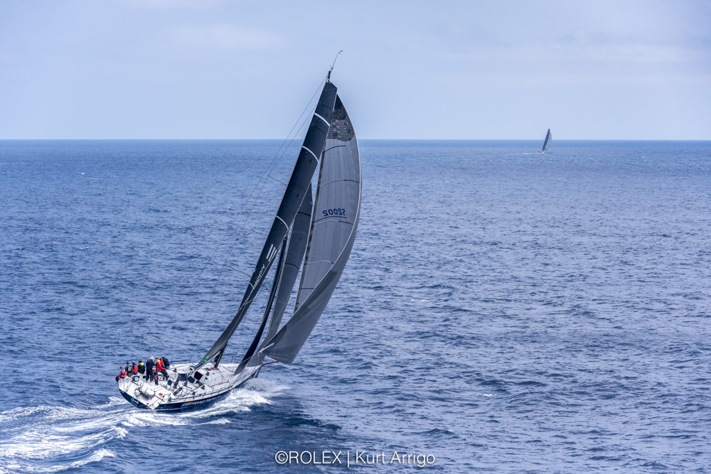 Quest during the 2019 Rolex Sydney Hobart Yacht Race.
