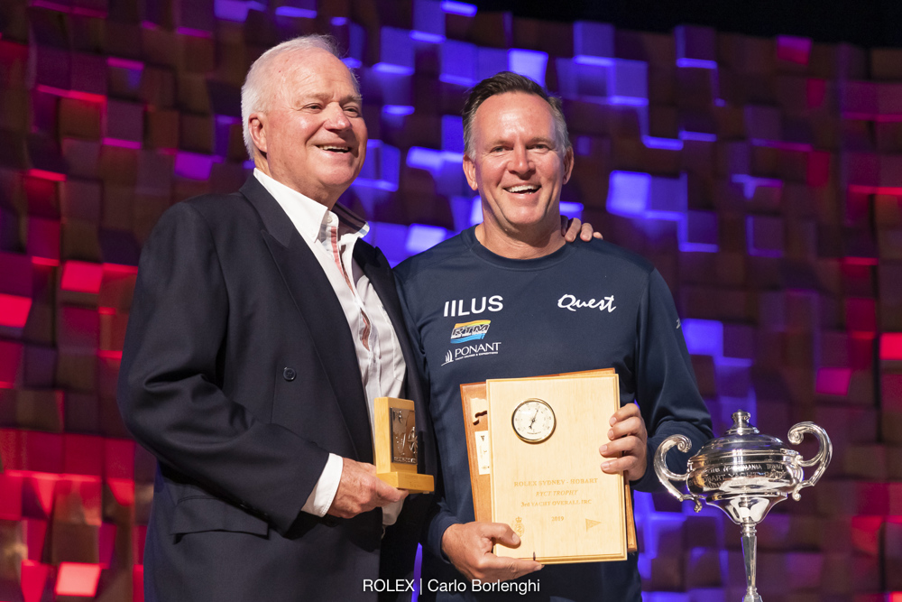 Bob Steel & Crraig Neil - Quest - 3rd Overall, 3rd IRC Division 1.