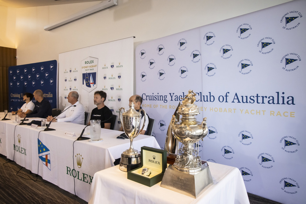 Rolex Sydney Hobart 2021 Press Conference - Cruising Yacht Club of Australia - Andrea Francolini/Rolex