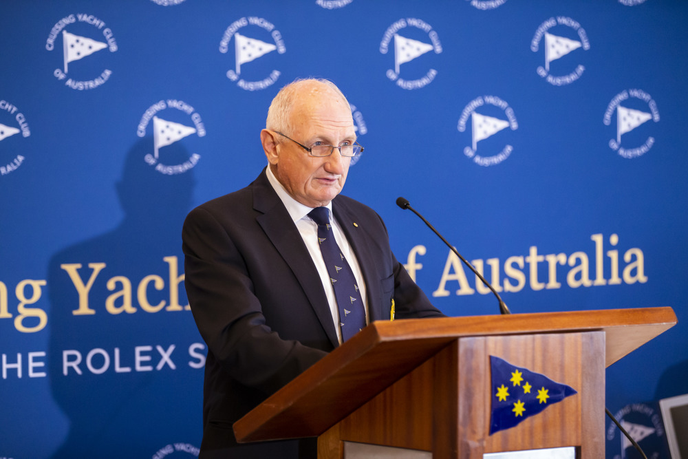 Rolex Sydney to Hobart 2021 Press Conference - CYCA Commodore Noel Cornish