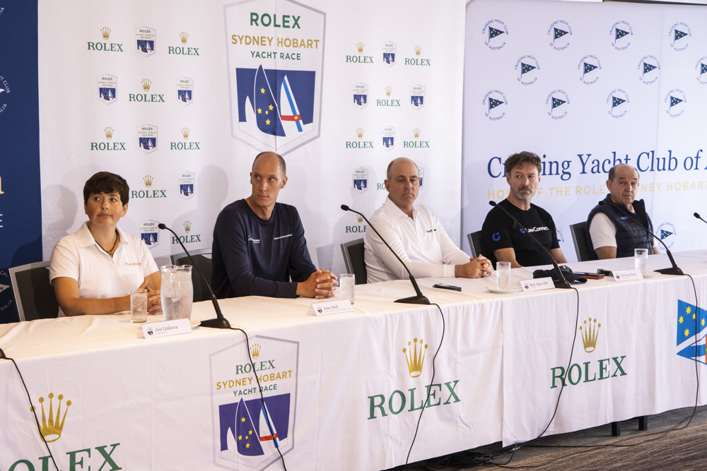 Rolex Sydney Hobart 2021 Press Conference - Cruising Yacht Club of Australia - Andrea Francolini/Rolex