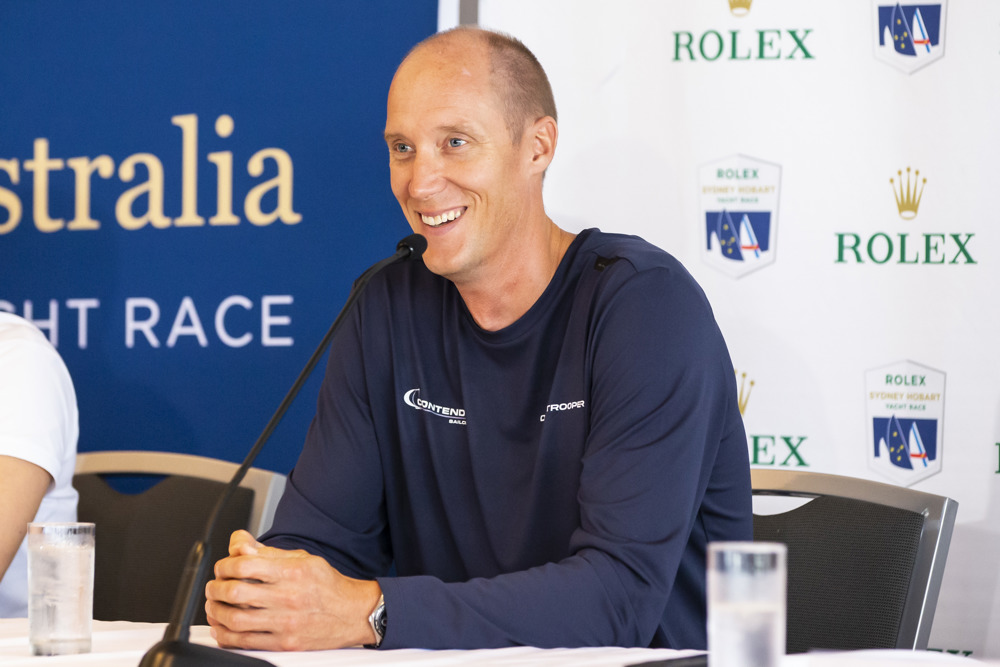 Rolex Sydney Hobart 2021 Press Conference - Cruising Yacht Club of Australia - Jules Hall