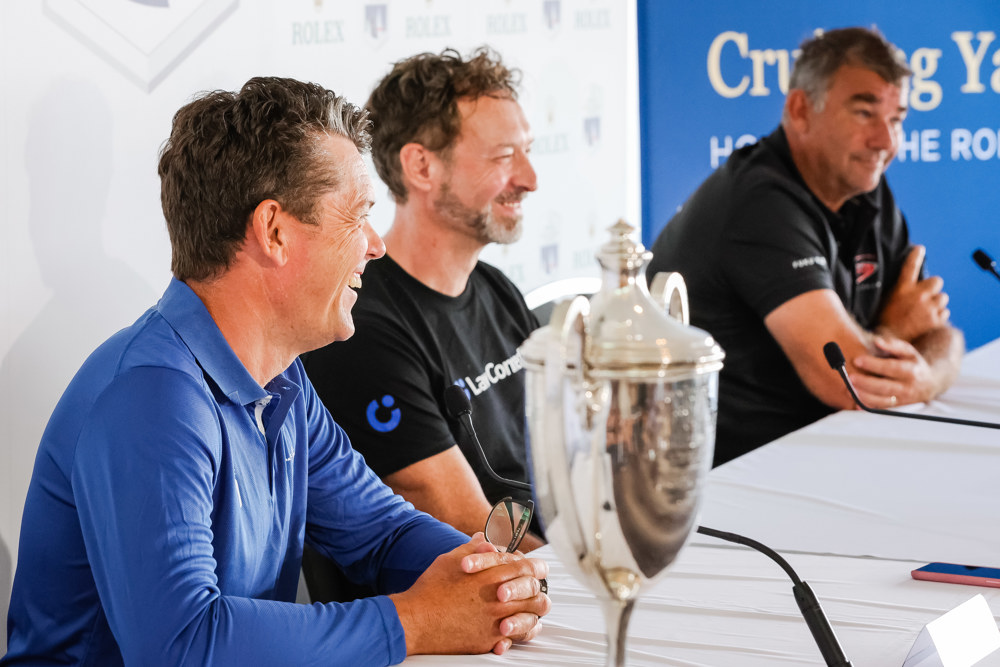 CYCA RSHYR Line Honours Press Conference © Salty Dingo 2021 CG