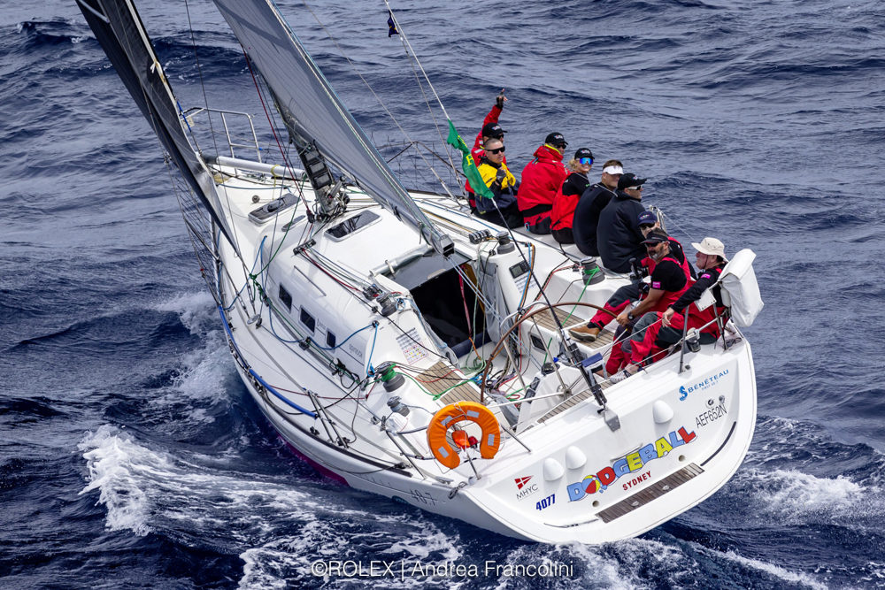 DODGEBALL, Sail No: RQ4077, Owner: Geoffrey McKinnon, Skipper: Ray Sweeney, Design: Beneteau 40.7