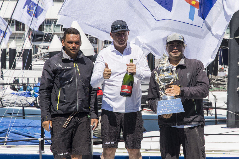 ICHI BAN, Sail No: AUS001, Owner: Matt Allen, Skipper: Matt Allen, Design: TP52 Botin

Overall winner