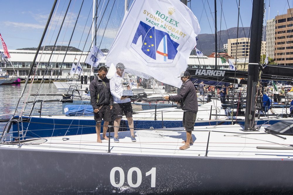 ICHI BAN, Sail No: AUS001, Owner: Matt Allen, Skipper: Matt Allen, Design: TP52 Botin

Overall winner