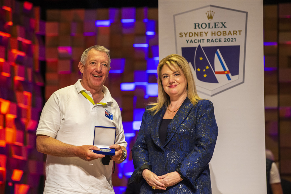 Official Trophy Presentation - Stephen McCullum, 25 Races Medallion