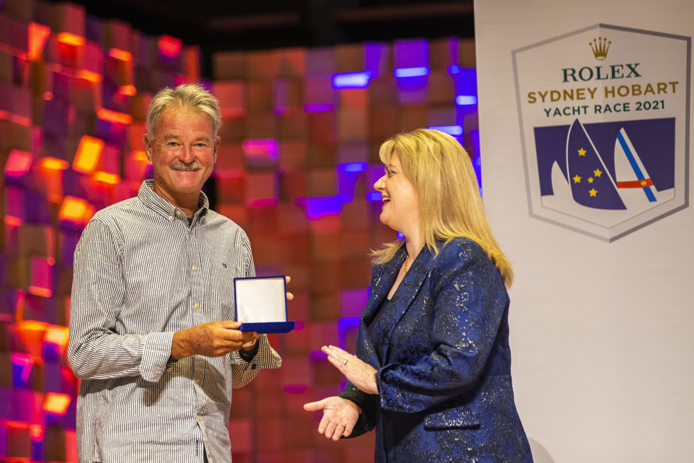 Official Trophy Presentation - David Witt, 25 Races Medallion (collected by Larry Jamieson)