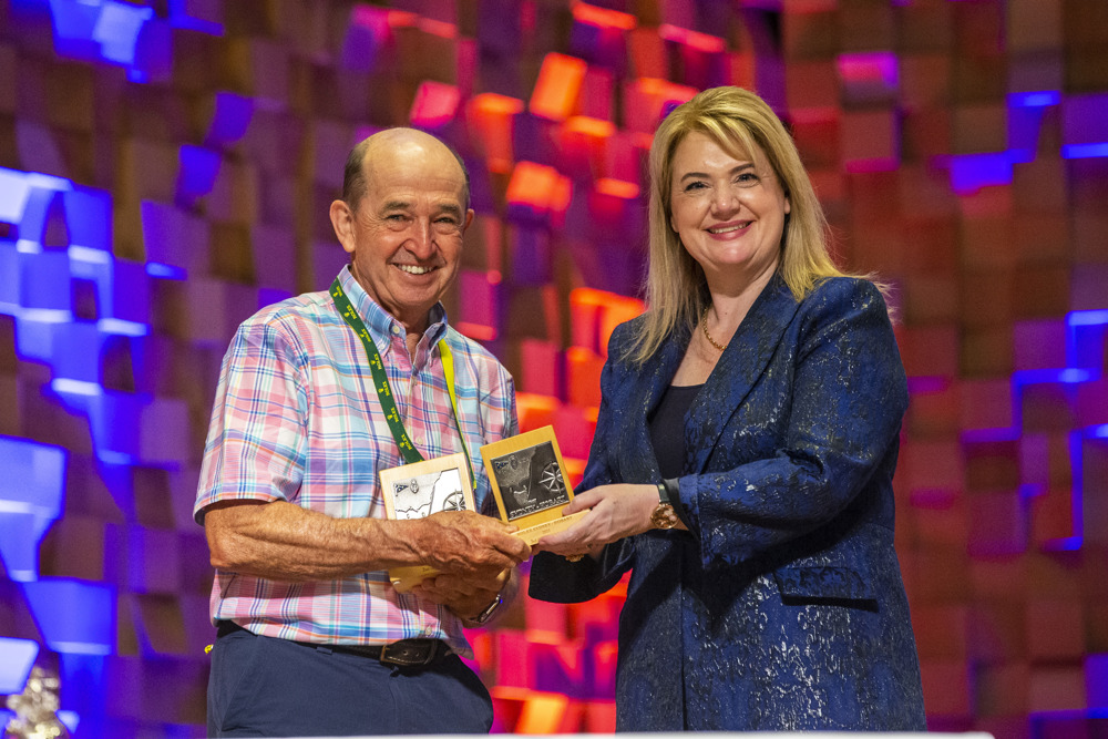 Official Trophy Presentation - David Griffith, Owner/Skipper Whisper, 2nd IRC Division 0, 3rd ORCi Division 1