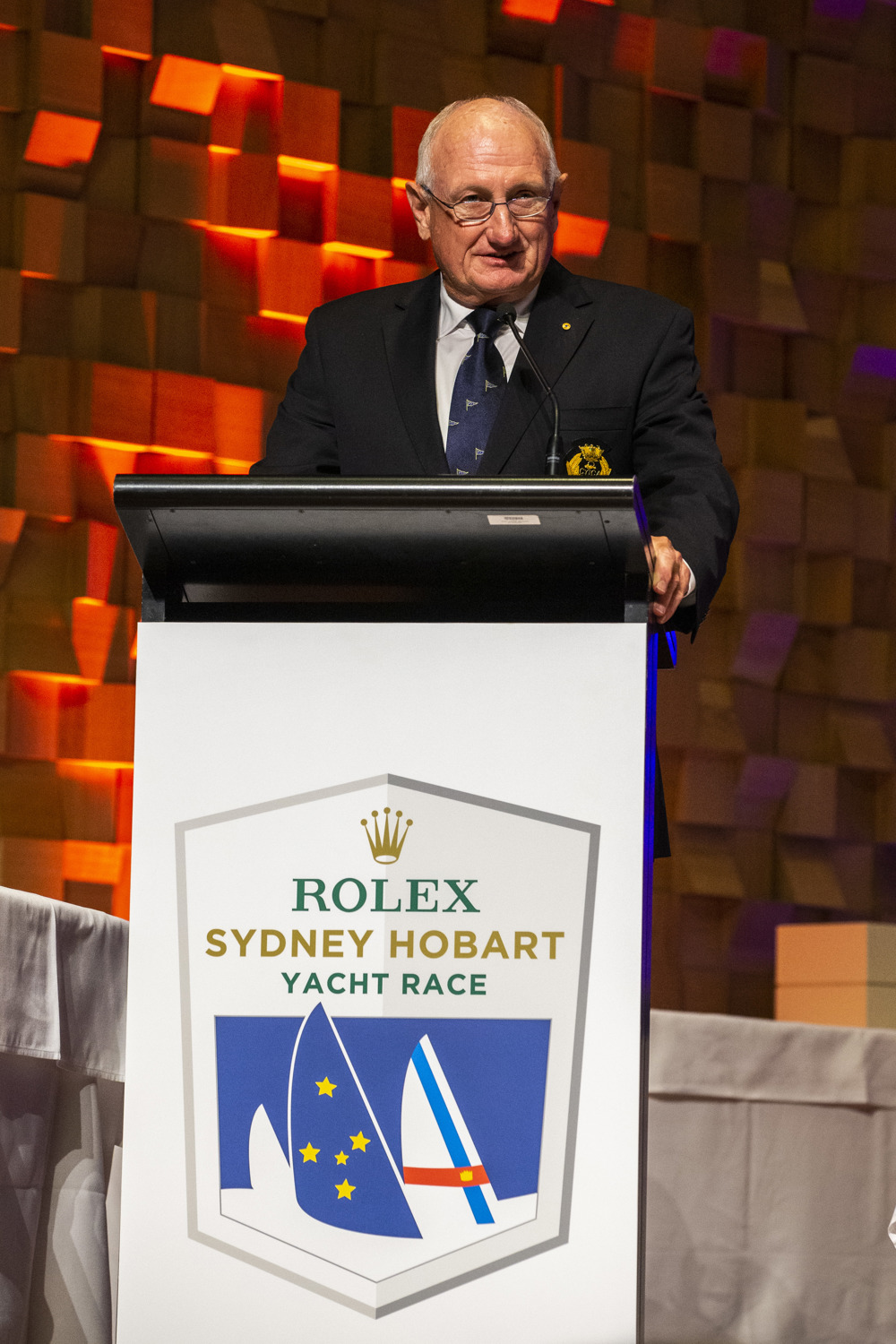 Official Trophy Presentation - CYCA Commodore Noel Cornish