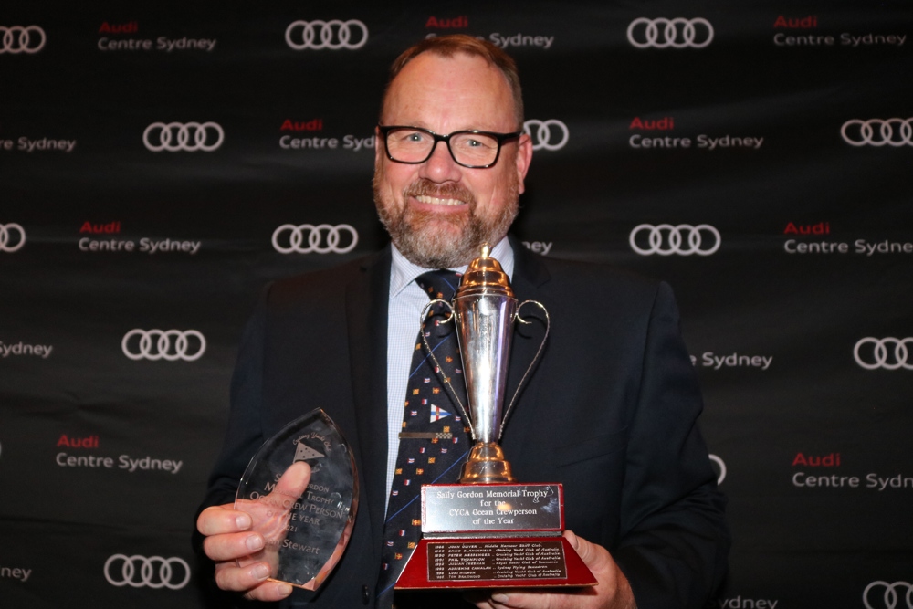 CYCA Crew Person of the Year, Glenn Stewart (Midnight Rambler).
