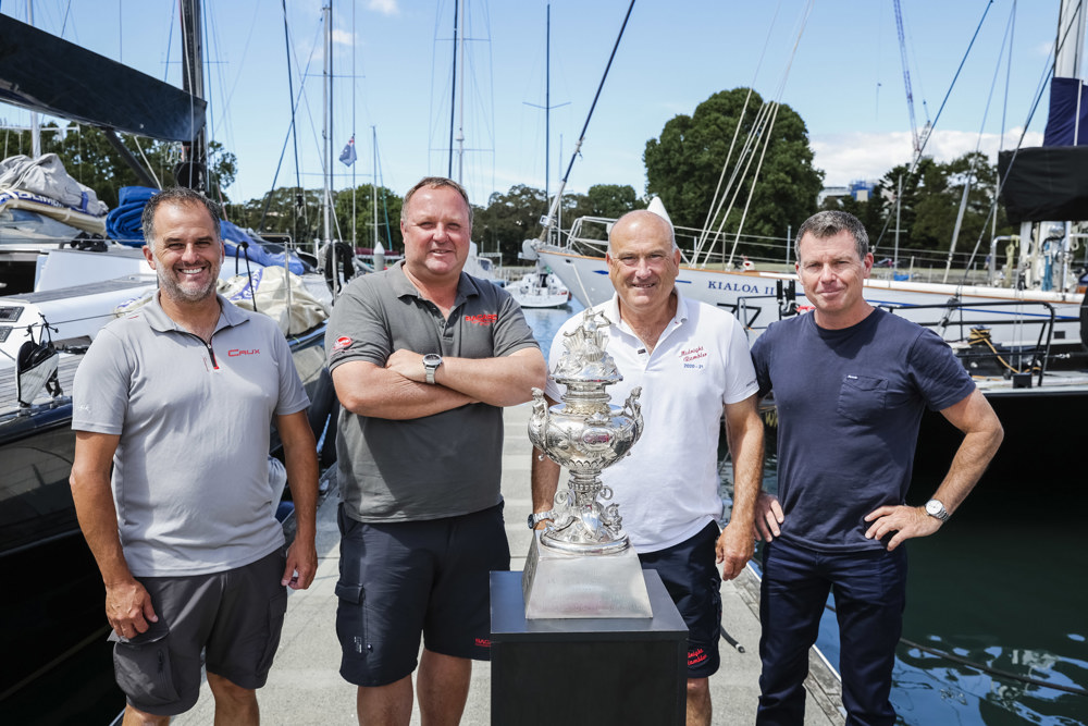 L-R: Carlos Aydos (Crux), Brett Averay (Bacardi), Ed Psaltis (Midnight Rambler) and Rupert Henry (Mistral).
