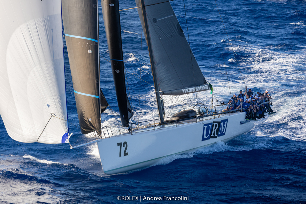 72, URM GROUP, Sail No: AUS72, Owner: Anthony Johnston, Skipper: Marcus Ashley-Jones, State: NSW, Design: Reichel/Pugh 72 , LOA: 21.8