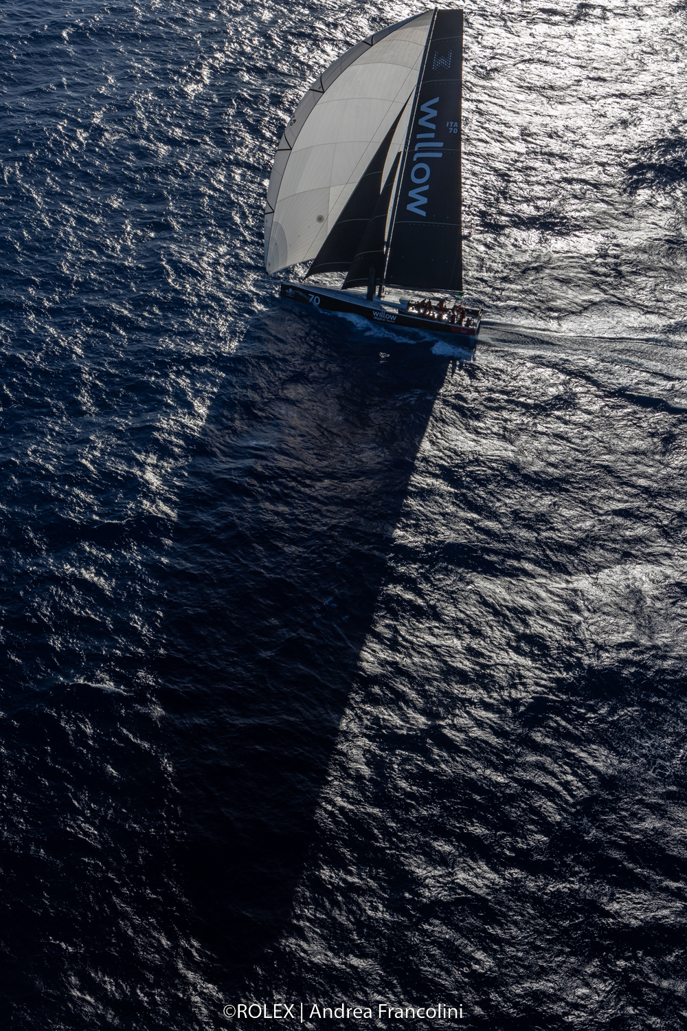 70, WILLOW, Sail No: ITA70, Owner: Jim Cooney/Samantha Grant, Skipper: Jim Cooney, State: NSW, Design: Volvo  70, LOA: 21.5