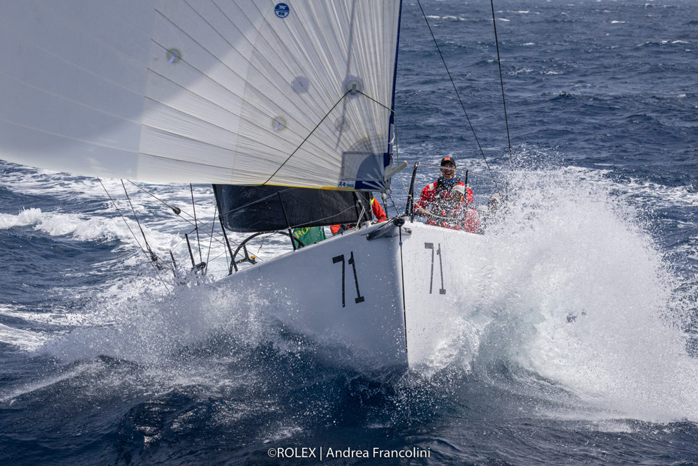 71, ENTERPRISE NEXT GENERATION, Sail No: F1701, Owner: Anthony Kirke/Andrew Nuttman, Skipper: Anthony Kirke/Andrew Nuttman, State: WA, Design: Botin Carkeek GP42, LOA: 12,8