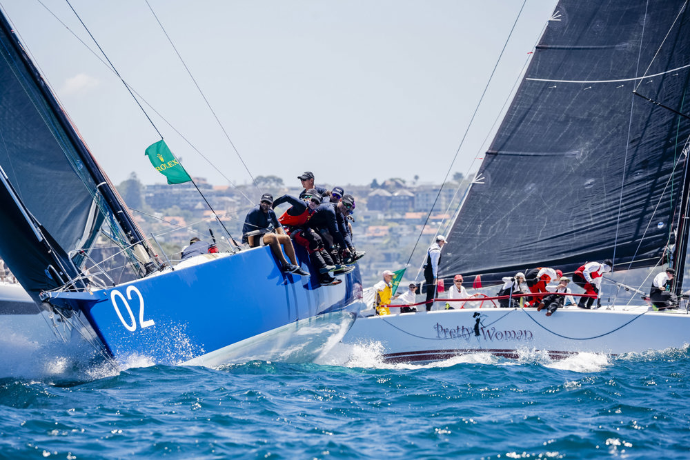MAYFAIR, Sail No: M16, Owner: James Irvine, Skipper: Mark Carter, State: QLD, Design: Rogers 46, LOA: 14 leading Pretty Woman
