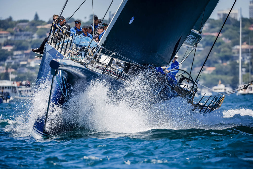 BLACK JACK, Sail No: 525100, Owner: Peter Harburg, Skipper: Mark Bradford, State: QLD, Design: Reichel/Pugh 100, LOA: 30