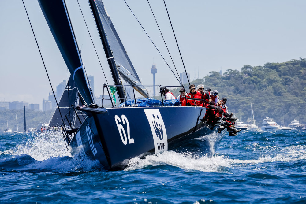 WHISPER, Sail No: AUS-13, Owner/Skipper: David Griffith, State: NSW, Design: JV 62, LOA: 18.9