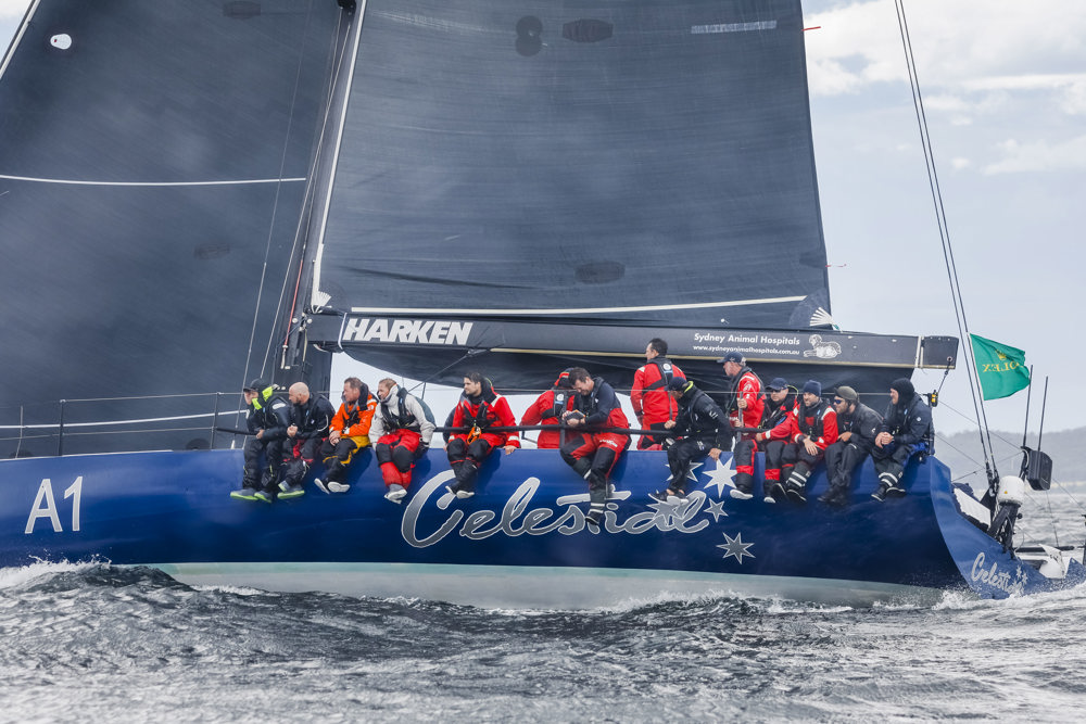 CELESTIAL, Bow n: A1, Sail n: 9535, Owner/Skipper: Sam Haynes, State-Nation: NSW, Design: TP52