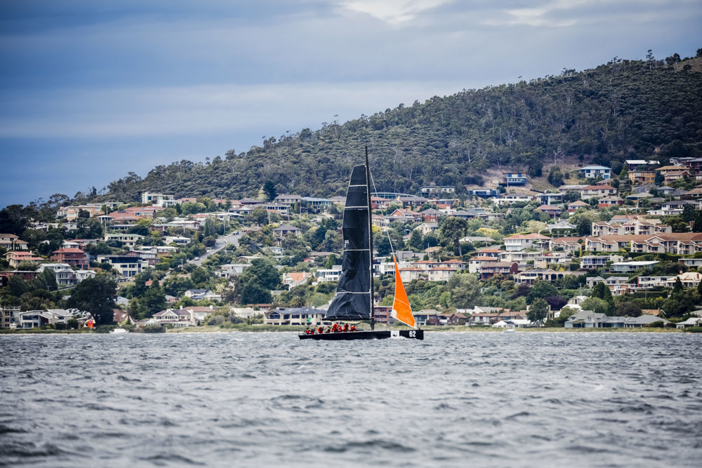 WHISPER, Sail No: AUS-13, Owner/Skipper: David Griffith, State: NSW, Design: JV 62, LOA: 18.9