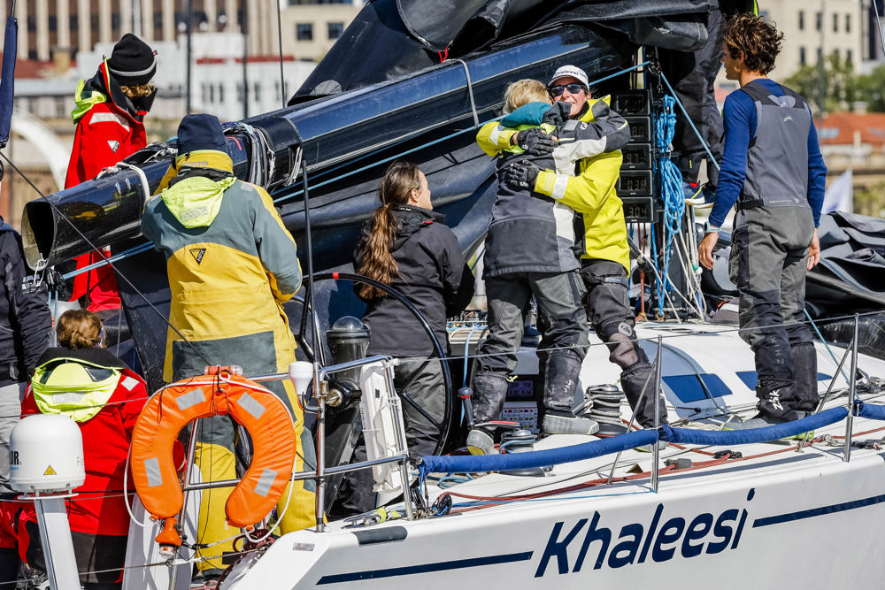 Khaleesi crew celebrating