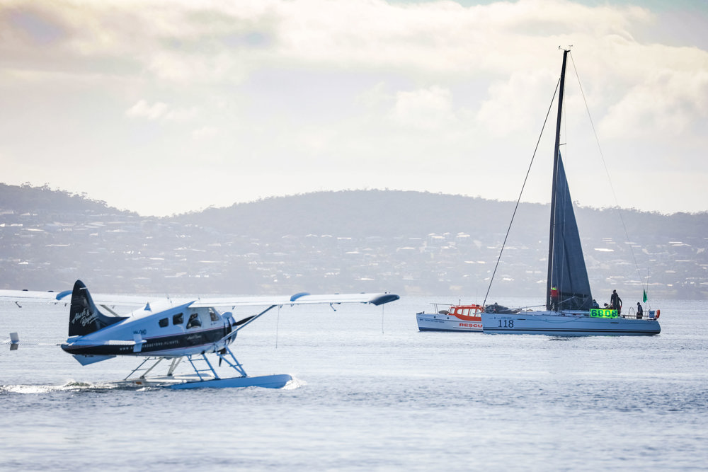 Flying Cloud after finishing