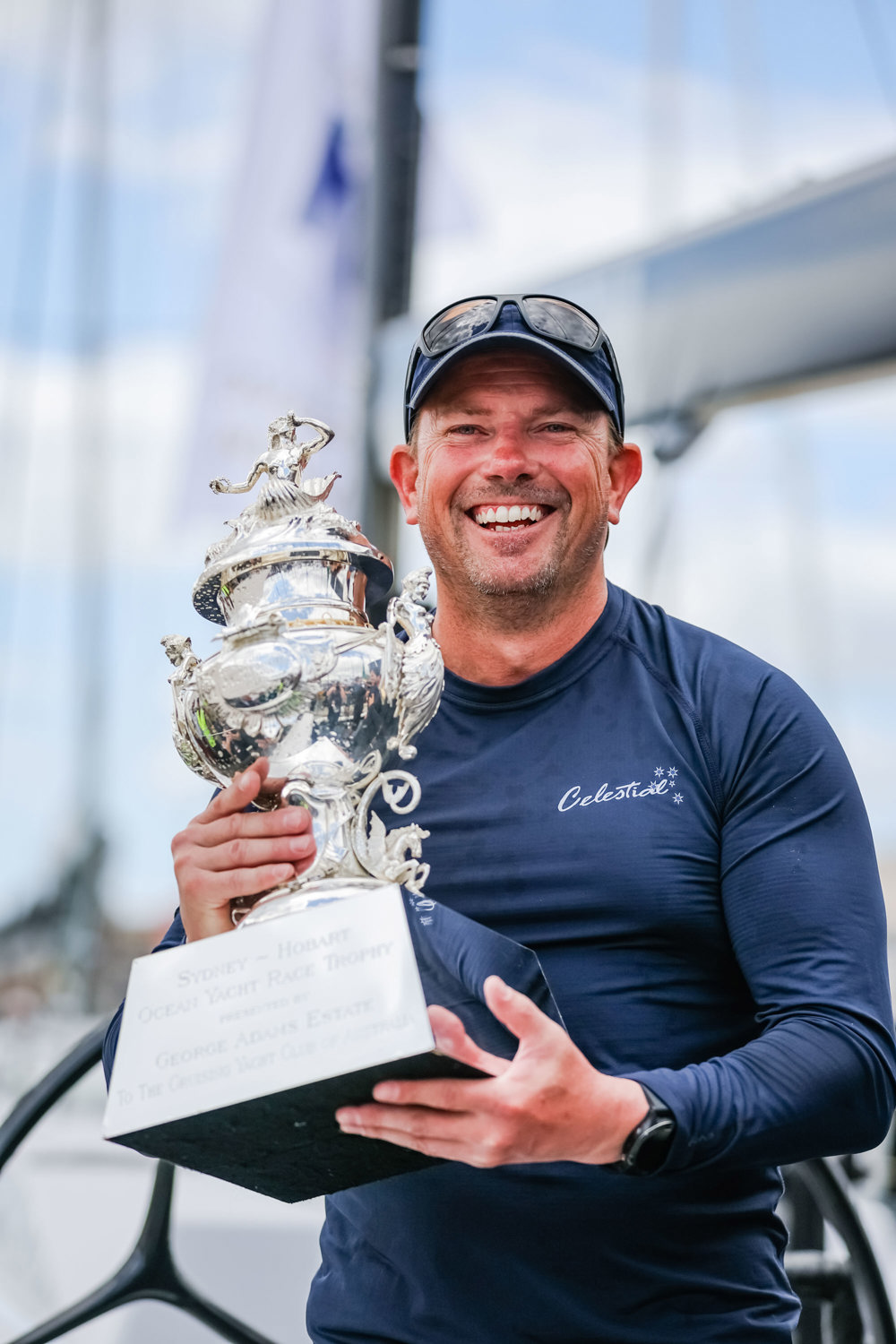 Celestial crew member with the Tattersall Cup