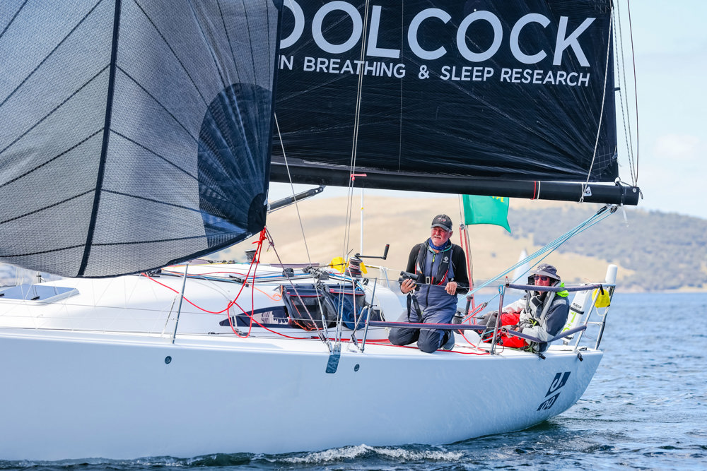 Blue Planet nearing the finish