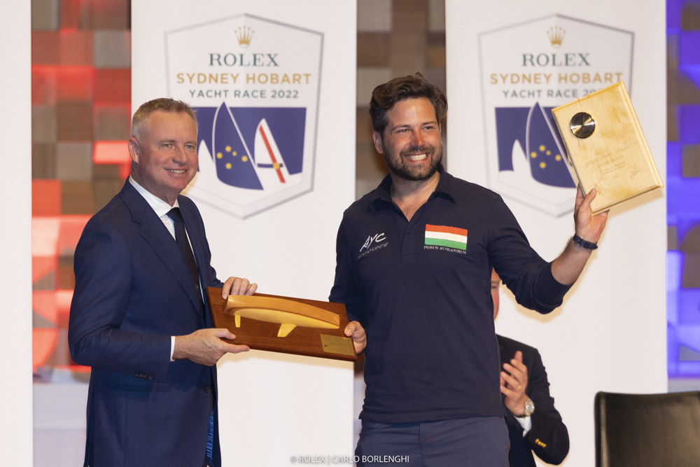 Cassiopeia 68 won the Polish Trophy for travelling from the furthest port.