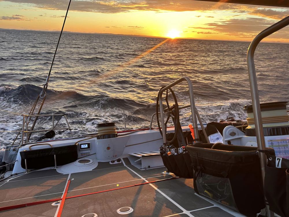 On board Andoo Comanche