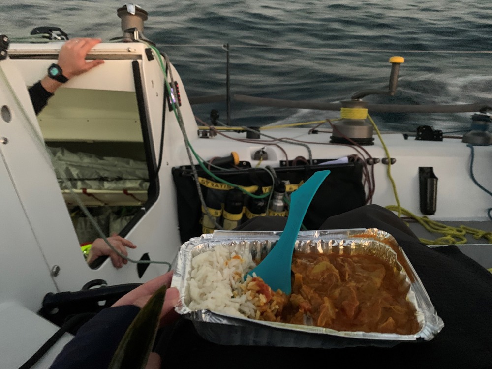 Dinner on board Mercury