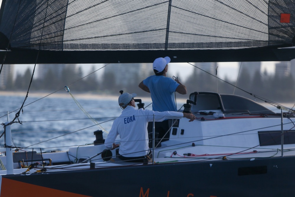 Lombard 34 Mistral - skippers Rupert Henry and Greg Oshea
