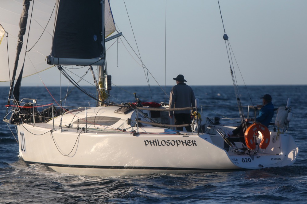 Philosopher - co-skippers David Henry and Steve Prince