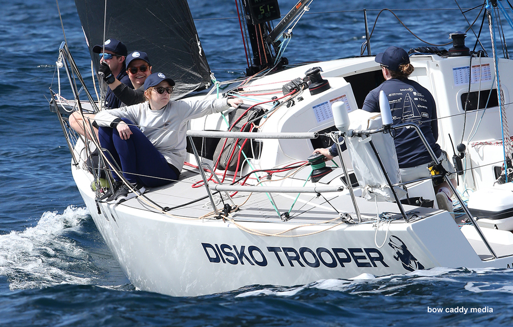 2023 Flinders Islet Race - Disko Trooper_Contender Sailcloth shortly aftert the start