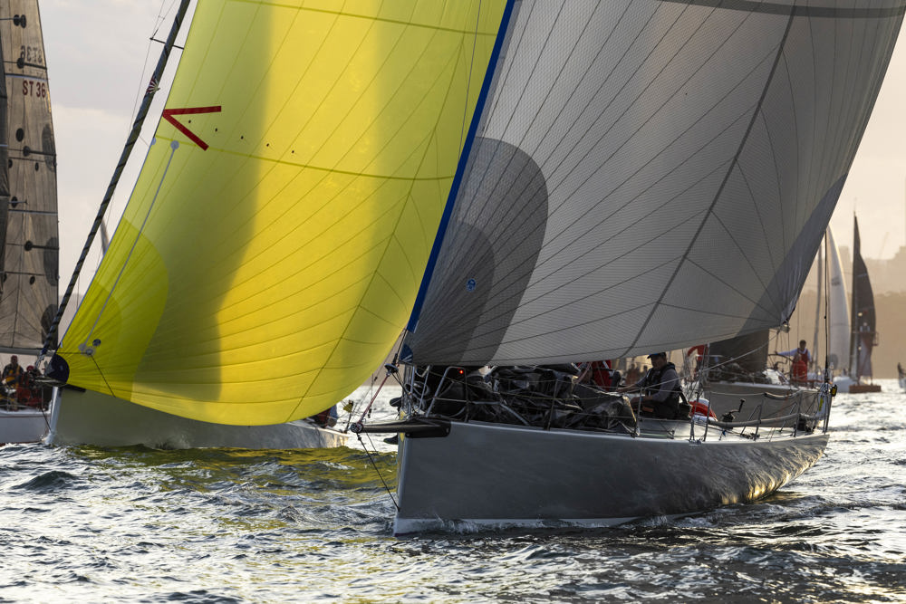 Cabbage Tree Island Race 2023 - Insomnia leading Atomic Blond