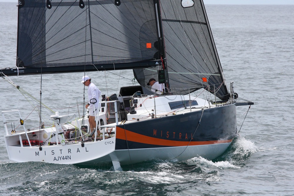 Lombard 34 Mistral at Cabbage Tree Island